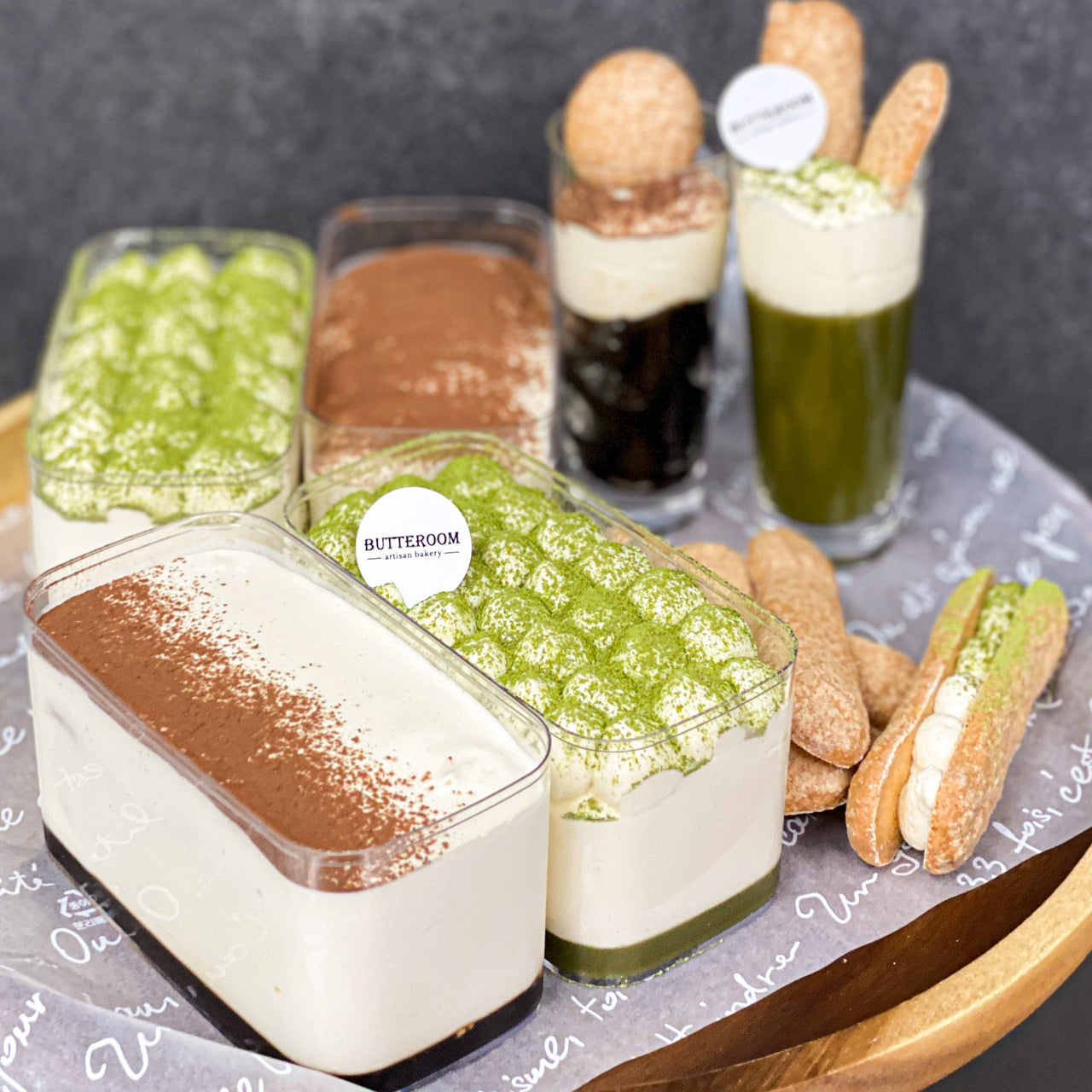 咖啡提拉米蘇 | 宇治抹茶提拉米蘇 | Tiramisu | Uji Matcha Tiramisu