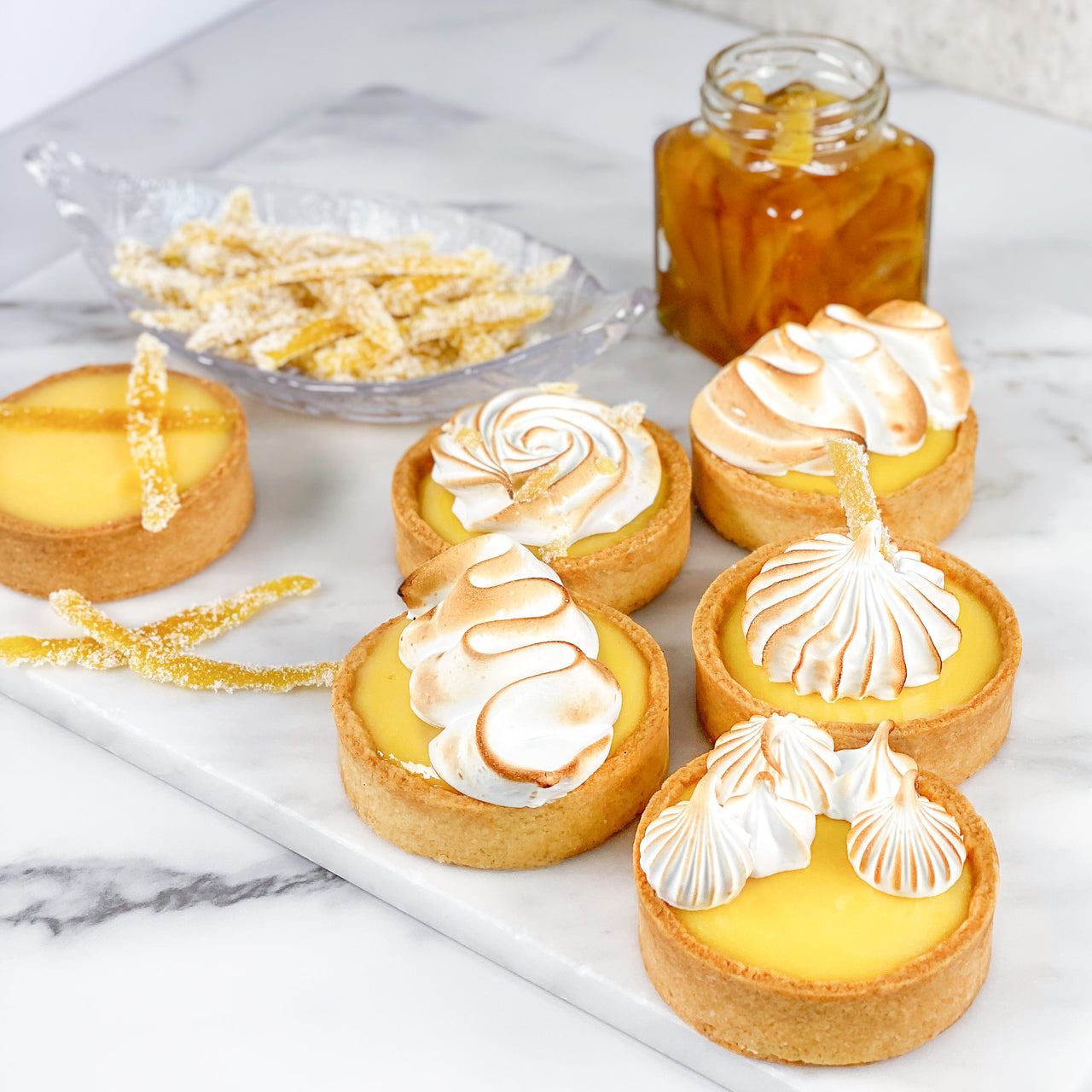 迷你法式檸檬撻 & 糖漬檸檬皮| Petite Tarte au Citron & Citron Confites
