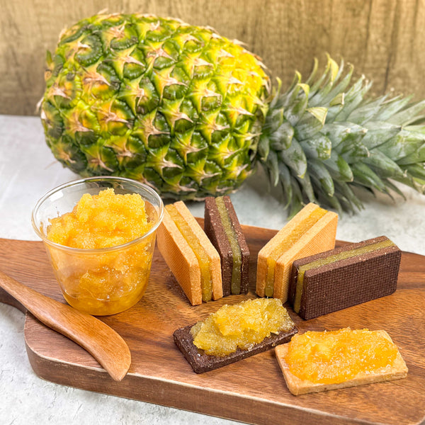 泰式奶茶&黑烏龍茶鳳梨酥餅 | Thai Milk Tea & Black Oolong Tea Pineapple Jam Cookies