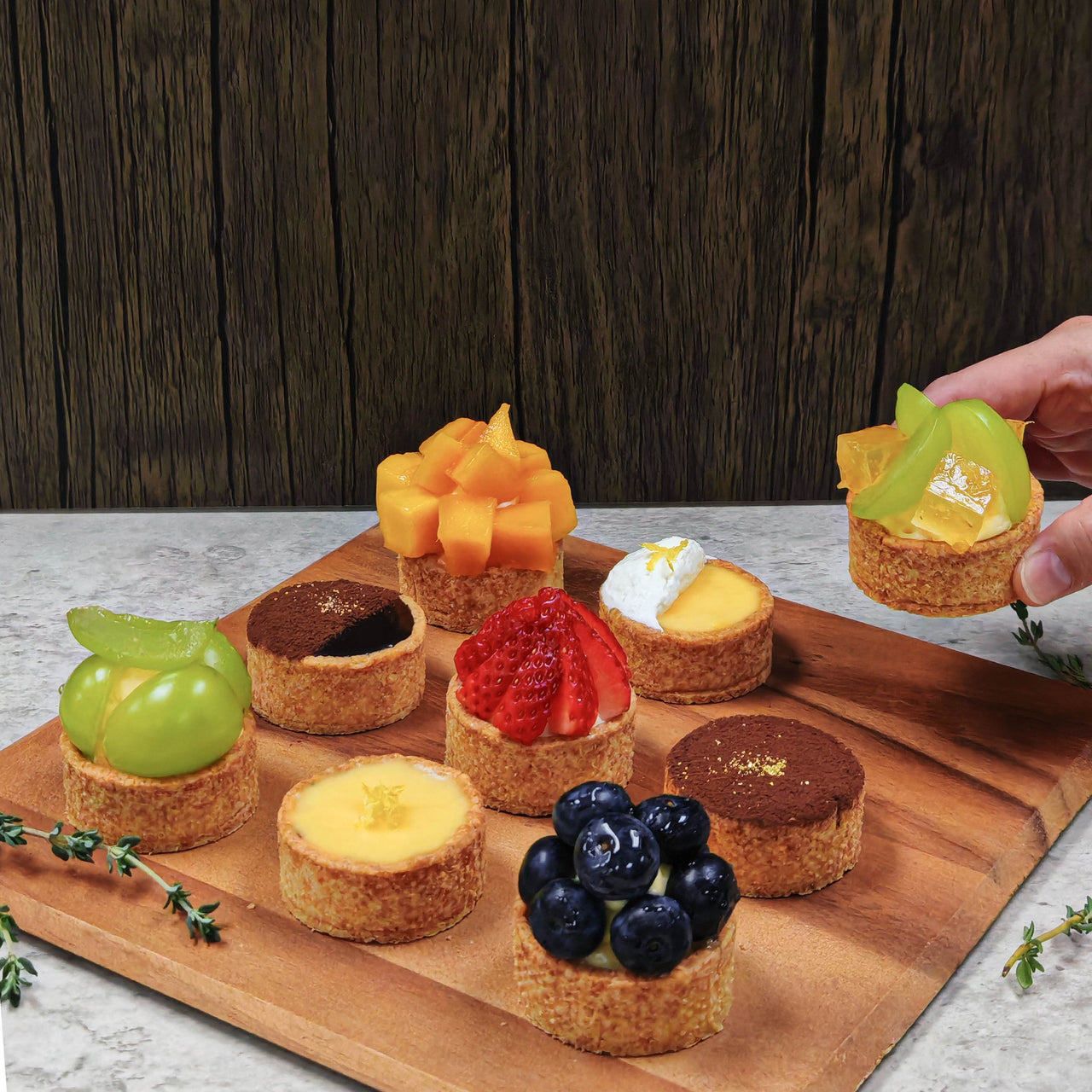法式迷你水果塔盛宴 | French Petit Fruit Tart Feast