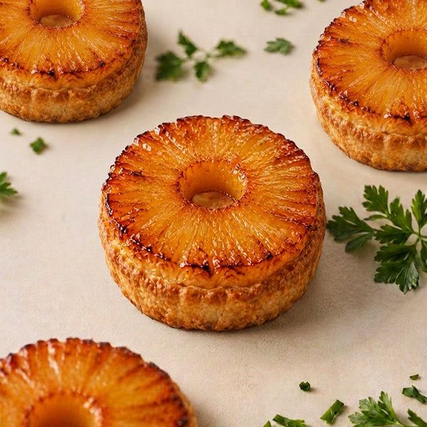 焦糖菠蘿雞肉鹹派｜Caramelized Pineapple Chicken Cordon Bleu Pie