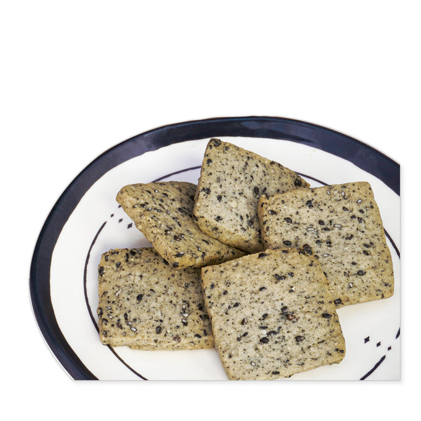 日本黑芝麻切片曲奇預拌粉｜Japanese Black Sesame Sliced Cookie Baking Mix