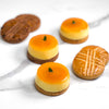 焦糖布丁撻 & 無麩質雙色布列塔尼酥餅   | Caramel Pudding Tart & Gluten-free Sablé Breton