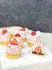 迷你草莓雪山撻 | Petite Strawberry Mont Blanc Tart
