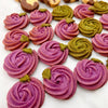 紫薯玫瑰唧花曲奇 & 法式棋盤曲奇 | Sablés Purple Potato Viennois Cookies & Sablés Hollandais Checkerboard Cookies